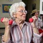 Senior Woman Exercising