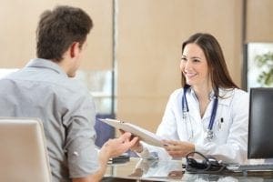 doctor’s referral and in-home care